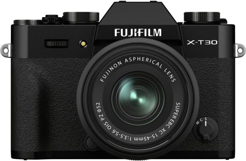 Fujifilm X-T30 II fekete + Fujinon XC15-45mm f/3.5-5.6 OIS PZ ob